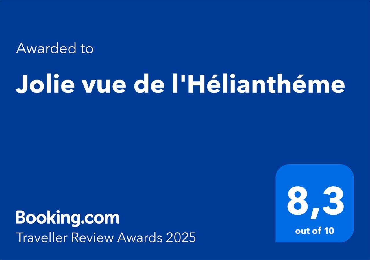Jolie Vue De L'Heliantheme Apartment Le Devoluy Exterior photo